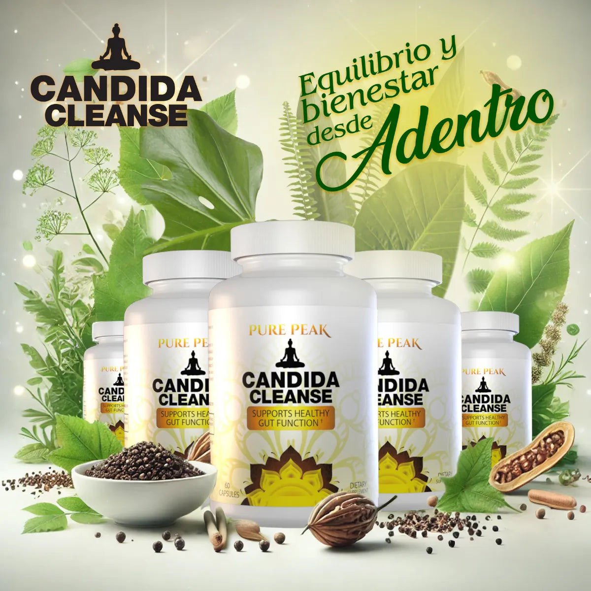 CANDIDA CLEANSE - PURE PEAK (KILL CÁNDIDA)