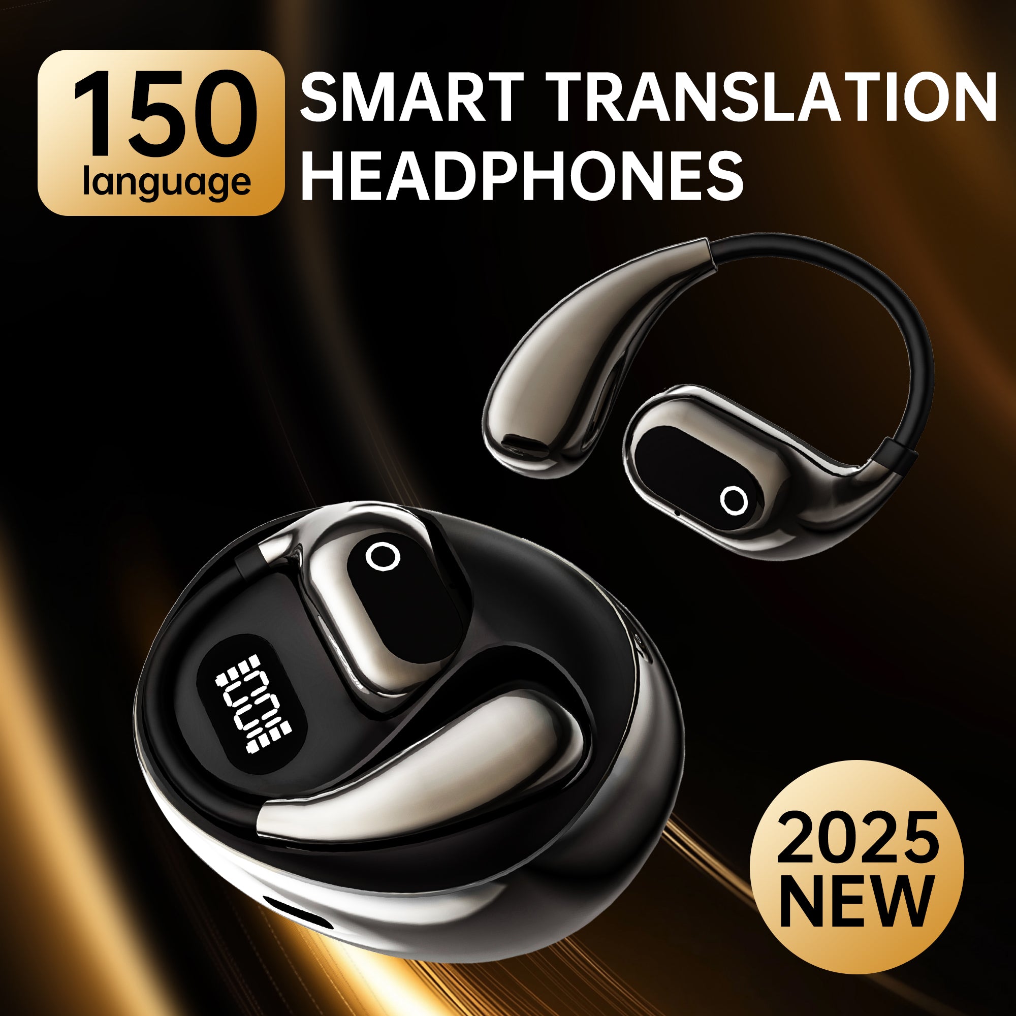 AURICULARES DE TRADUCCIÓN EN TIEMPO REAL DE 144 IDIOMAS